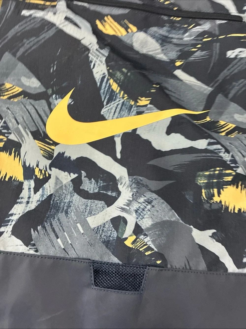 Nike Gymsack Brasilia Training Blue Camo Sling bag Zipper 20” x 13”